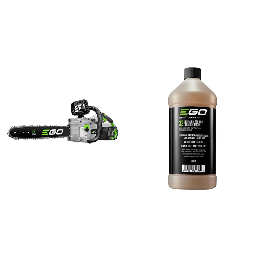 Amazon.com: EGO Power+ 16-Inch 56-Volt Cordless Chainsaw Bundle