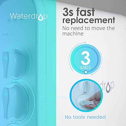 Waterdrop G3 Replacement Filter 1-Year Combo, Pack Of 2 Wd-G3-Cf Filters And 1 Wd-G3-Cb Filter, Replacement For Wd-G3-W, Wd-G3P600 And Wd-G3P800-W Reverse Osmosis System, New Logo Design #TOP4