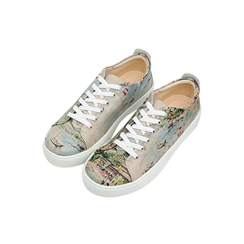 Dogo Sneaky, Zapatilla de Deporte Mujer, Beige, 36 EU