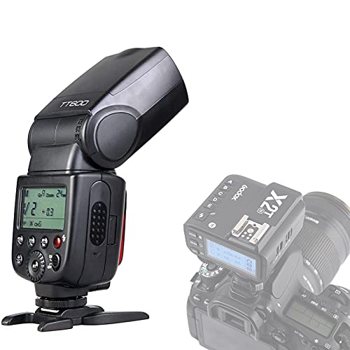 Godox 2X Tt600 High Speed Sync 2.4G Gn60 Camera Flash Speedlite Speedlight With Godox X2T-N Wireless Remote Trigger Transmitter Compatible For Nikon Camera & 2X Diffusers & 2X Filters & Usb Led #TOP4