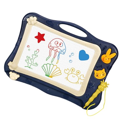 Tarjeta de dibujo magnético, tablero de dibujo magnético para,Escritura de pintura Doodle Board - Doguemento espeluznante Drawle PAD Aprendizaje y juguetes educativos para 1 2 de 3 años