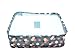 Itraveller 7 Pieces Colorful set- 3 Packing Cubes and 3 Pouches and 1 Shoe Bag-Compress and Organize Your Clothes While Traveling K7 (Blue Flowers)