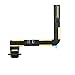 Charging Port Connector Dock Flex Cable Replacment for Ipad Air (Black)