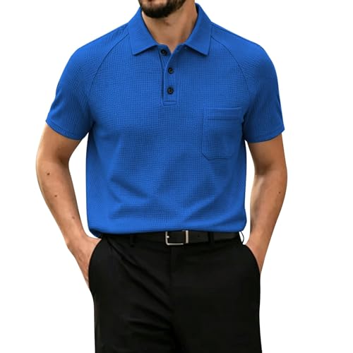 Polo homme manches courtes idéal pour le travail et les loisirs d'été