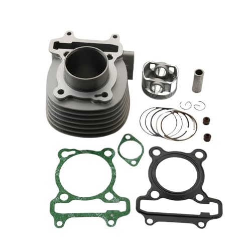 Kit cylindre 52,4 mm scooter 125 avec piston et segments haute compression