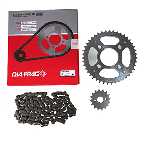 Kit Relação Cg Titan Fan 150 Es Ks Esd Mix 2004/2015 Original Diafrag