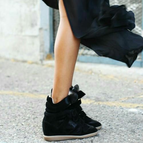 Image of Hidden Wedge Sneakers for Women High Heel Sneakers