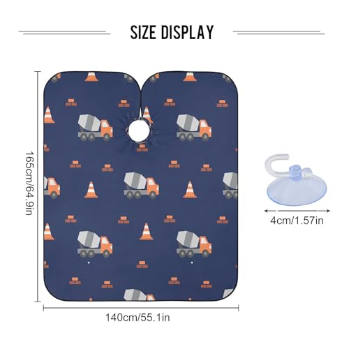Capa de barbero impermeable para hombres Kigai miniatura 3