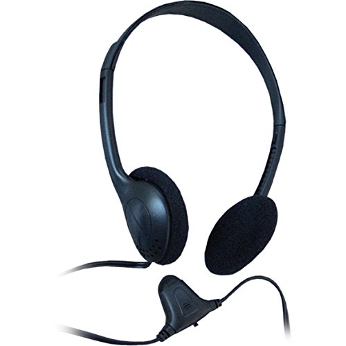 Karma Italiana HP 1096TV Auricular Supraaural Diadema Negro - Auriculares (Supraaural, Diadema, Alámbrico, 32 ?, 5 m, Negro)