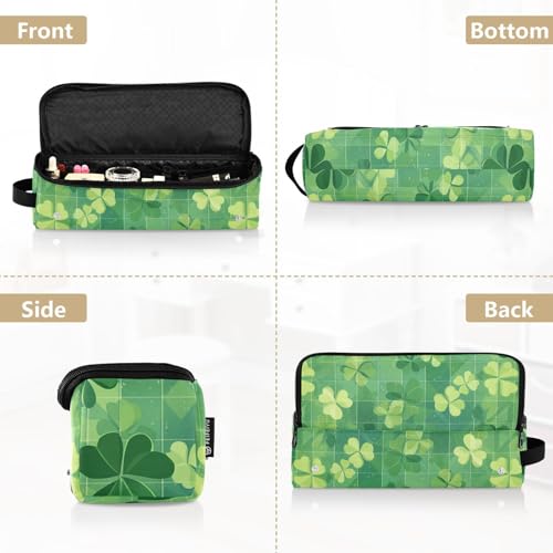 Bolsa de viaje para herramientas de cabello para mujer y tapete resistente al calor con cremallera impermeable para rizador, plancha y secador de pelo miniatura 5