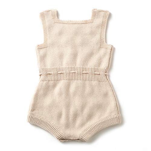 Simplee kids Baby Girl Knit Romper Fall Sleeveless Pompoms Rompers Newborn Little Girl Overall Jumpsuit Outfits2