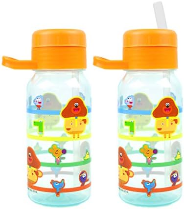 Hey Duggee Characters Blue Kids School Sports Drinks Bottle 400ml