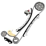 ECCPP Timing Chain Kit fits for Mazda 3 2004-2013, 6 2003-2007, CX-7 2007-2012 2.3L Fits DOHC L4 Replace# L3K914143 L3K912671