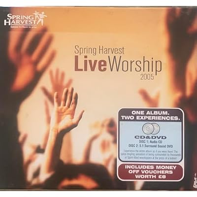 Spring Harvest. Live Worship 2005. Cd and dvd set.