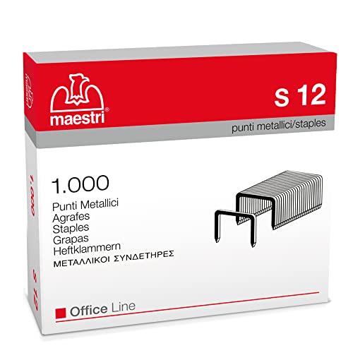 SCATOLA 1000 PUNTI S12 (23/12) IN ACCIAIO RO-MA