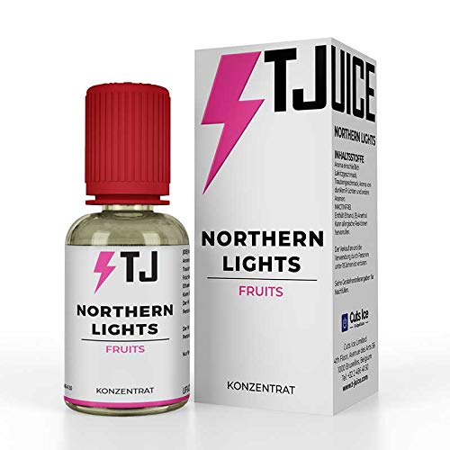 T Juice | Northern Lights | Konzentrat 30ml Aroma für Vape E Zigaretten | Ohne Nikotin | 5 Pack Cover