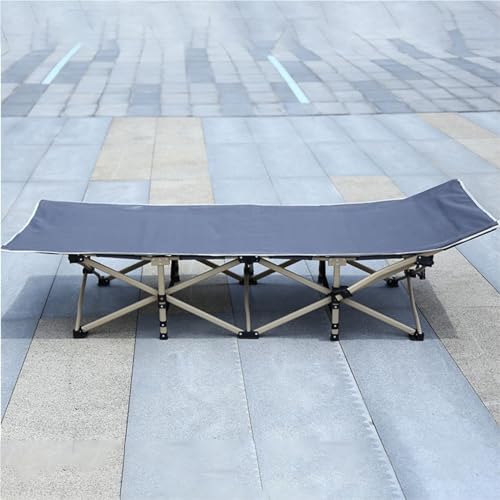 Lit pliant d'extérieur de sieste simple et fauteuil de rangement portable - 4