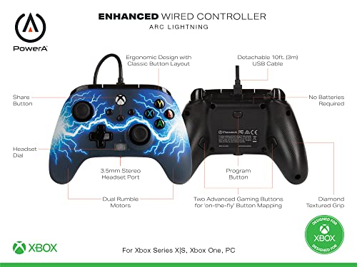 XBOX Contrôleur Enhanced Wired Arc - vue 6