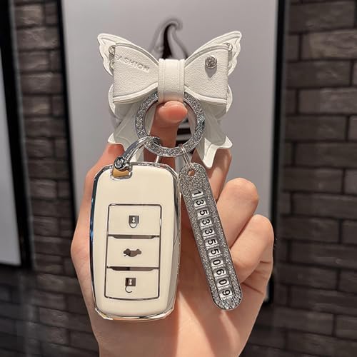 Funda para llave de coche de TPU resistente y flexible para Changan CS75 y EADO 2