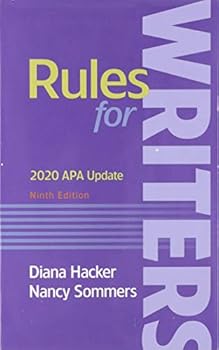 Paperback Rules for Writers (Paperback) with 2020 APA Update Book