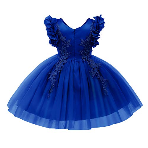 Vestido de dama de honor para niña ideal en bodas y galas formales 3