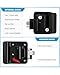 Kohree Upgraded RV Door Lock Replacement with Paddle Deadbolt, 100% Zinc Alloy, Camper Door Handle Latch, RV Enclosed Travel Trailer Entry Door Lock with Keys for Camper Horse Trailer Cargo, Black