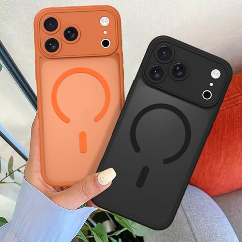 tharlet Magnetic for iPhone 17 Pro Case Black Silicone Clear Matte by tharlet - Used condition - Image 6
