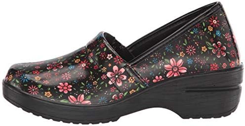 Easy Street Women's Laurie Clog, Black Bright Groovy Patent, 11 | Image 7