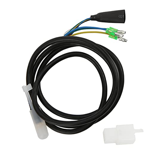 Cabo de Extensão do Motor de 9 Pinos, Conector Impermeável Masculino, 130 Cm, Com Cabo de Adaptador de Conector SM para Modificação da Bateria de Lítio de Bicicleta Elétrica,