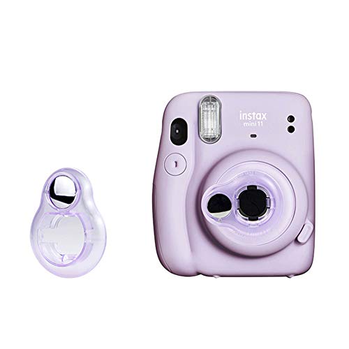 MUZIRI KINOKOO Nahlinse für Fujifilm Instax Mini 11 mit Selbstporträt-Spiegel, FUJI Instax Mini 11 Selfie-Objektiv, Violett Cover