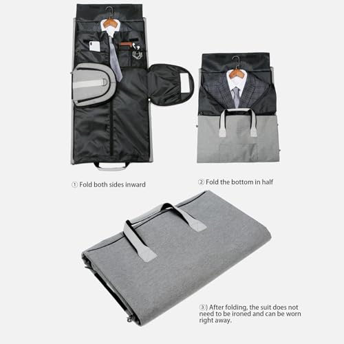 Bolsa de viagem para roupas – bolsa esportiva grande – bolsa de mão 2 em 1 grande bolsa esportiva co