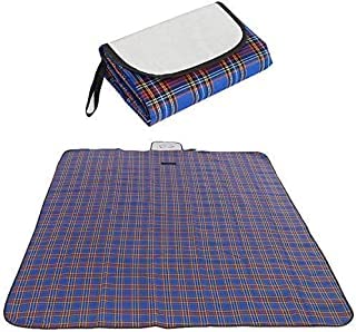 Foldable Picnic Mat Waterproof Blanket Extra Large for Garden, Beach, Camping, Hiking, Travel, Hajj (150 X 180 cm)