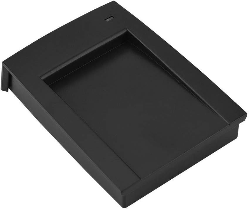 125Khz RFID Reader High Sensitivity USB Proximity Sensor Plug and Play No Driver Needed for Access Control Attendance Security Systems Black Plastic 11 x 8 x 2.7cm