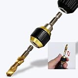 60mm Quick Release Hex Shank Drill Bit Holder Self-Locking Extension Rod for Electric Drill and Screwdriver