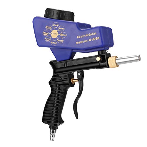 Conjunto pneumático de gravidade portátil Dispositivo de jateamento Máquina de jato de areia antifer