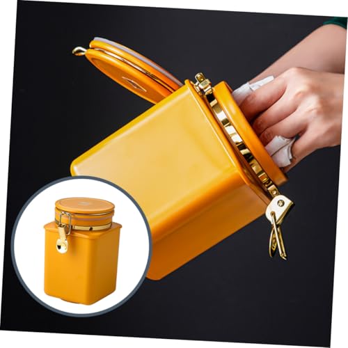 Contenedor hermético para café DOITOOL naranja miniatura 3