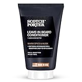 Scotch Porter Restorative Leave-In Beard Conditioner – Deep Conditioning Softener with Lightweight Feel, Reduces Frizz & Provides Long-lasting Hydration & Shine to Dull, Dry, Coarse Beards – 4 oz.