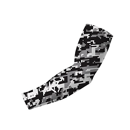 EvoShield Compression Arm Sleeve, Black/Grey, Large