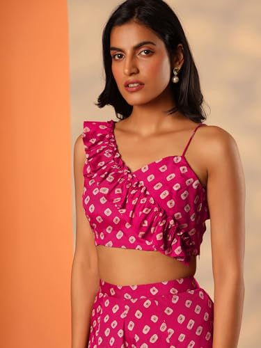 Image of Libas Womens Printed Rayon Co ord Set for Women | daily wear | casual wear | office wear