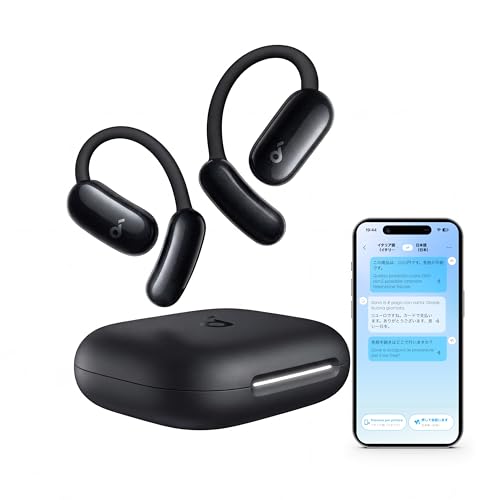 Anker Soundcore AeroFit 2 AI Assistant�y�I�[�v���C���[�^���C�����X�C���z��/�o�����E������̖|�� / 100�ȏ�̌���ɑΉ� / IP55�h�o�h���K�i/ �ő�35���ԍĐ� / �}���`�|�C���g�ڑ�/PSE�Z�p��K���z 