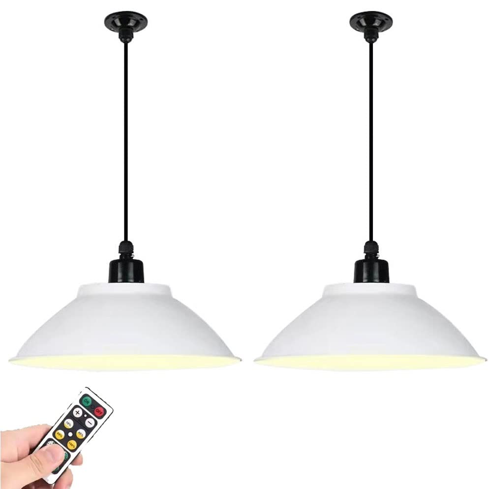 Suspension sans électricité blanche pour éclairer un plafond sans câbles