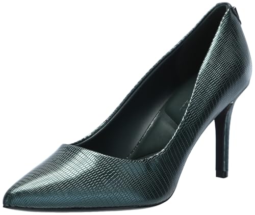 Image of Karl Lagerfeld Women's Royale Snake Textured Dress Pump