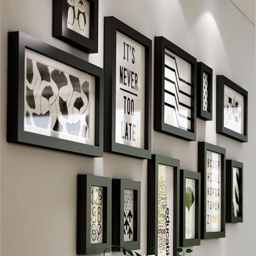 Cadres photo multiples pour mur salon et escalier vertical horizontal - 8