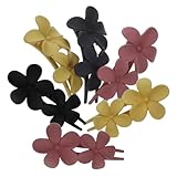 Épingles à cheveux à fleurs élégantes : cette pince à cheveux est conçue pour fonctionner avec la plupart des types et longueurs de cheveux, ce qui la rend polyvalente et adaptée aux femmes, pinces à cheveux à fleurs