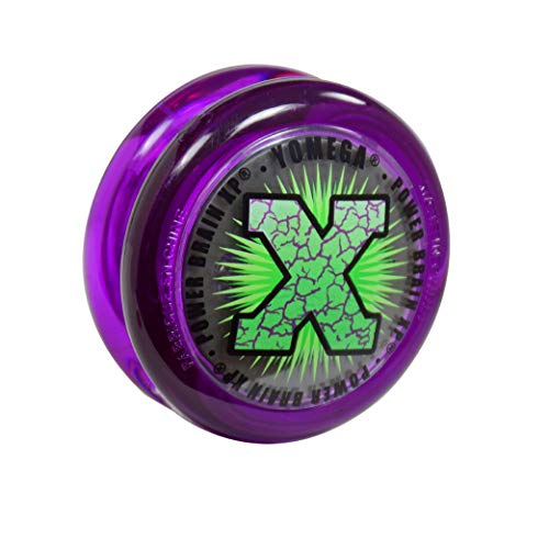 Yomega Power Brain XP yoyo - Includes Synchronized Clutch and a Smart Switch which enables Players to Choose Between auto-Return and Manual Styles of Play + Extra 2 Strings (Purple) Yomega Power Brain XP yoyo - Includes Synchronized Clutch and a Smart Switch which enables Players to Choose Between auto-Return and Manual Styles of Play + Extra 2 Strings (Purple)