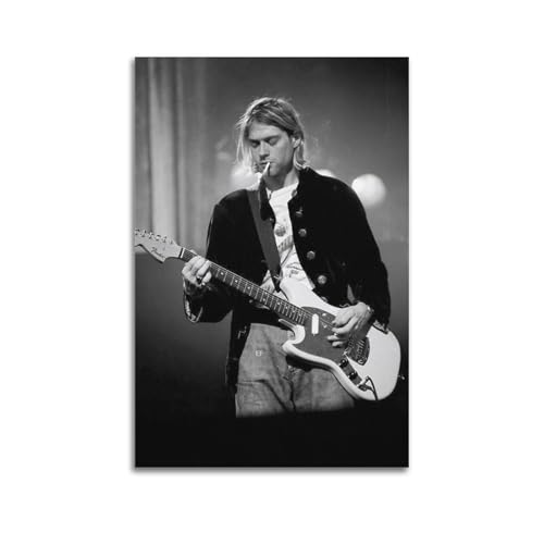 Los mejores pósters y cuadros de Kurt Cobain para sus fans