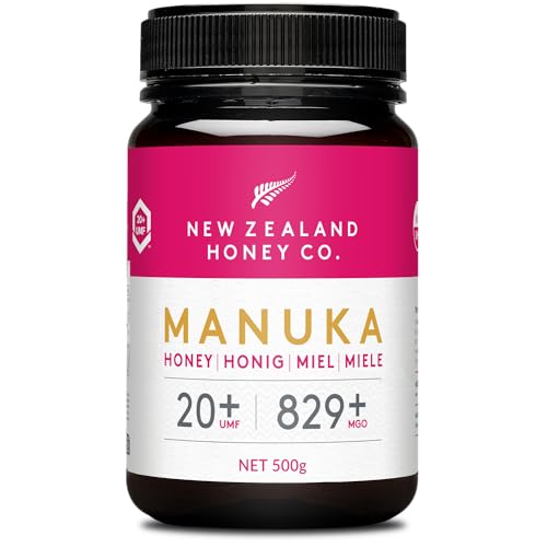 Miele di Manuka Ultra-Premium UMF 20+ MGO 829+ da 500g