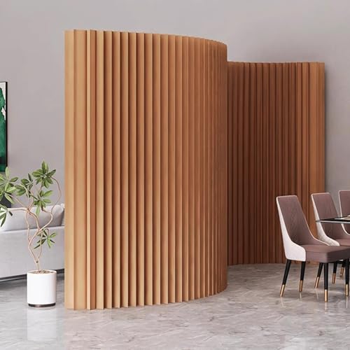 Paravent de séparation pliable en papier sur mesure hauteur 200cm pour cloison temporaire de bureau - 2