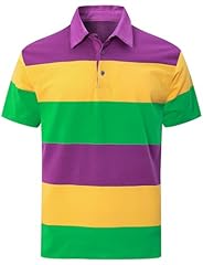 Purple Gold and Green Short Sleeve