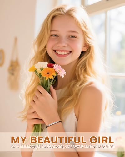 Beautiful Girl You Can Do Amazing Things – Inspirational Bracelet Birthday Christmas Gifts for Teen Girls4